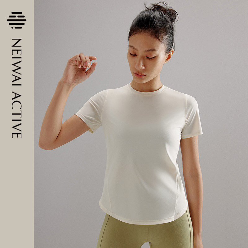 NEIWAI ACTIVE Lithe Short sleeved motion T-shirt Basics train motion daily Athletic Wearin the Sportswear/Casual Clothing , Sports T-shirt  category - from Buy2taobao.com to provide professional Taobao agent buy service