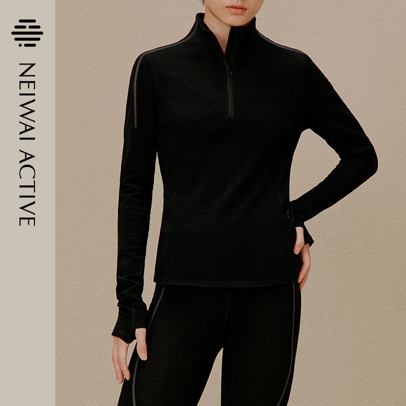 NEIWAI ACTIVE motion wool Blending Half a Zipper shirt motion jacketin the Sportswear/Casual Clothing , Sports jacket/Coat  category - from Buy2taobao.com to provide professional Taobao agent buy service