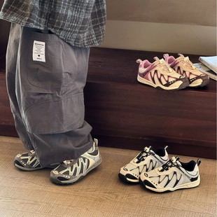 儿童户外运动鞋春季新款阿甘童鞋男童轻便休闲鞋韩版女童德训鞋潮