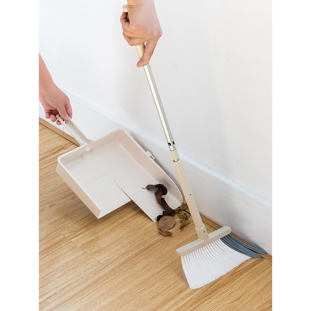 日本进口扫把簸箕套装家用缝隙扫地神器可拆卸扫帚笤帚清洁工具