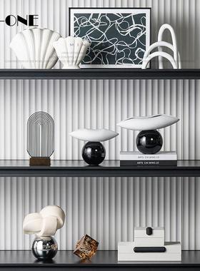 现代轻奢装饰品摆件小众高级感艺术品高档格调家居客厅办公室摆设