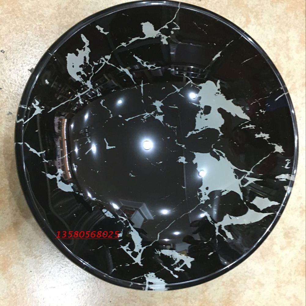 座地烟灰桶配套盆果皮桶盆垃圾桶玻璃盆陶瓷盆石米盆黑白根垃圾盆