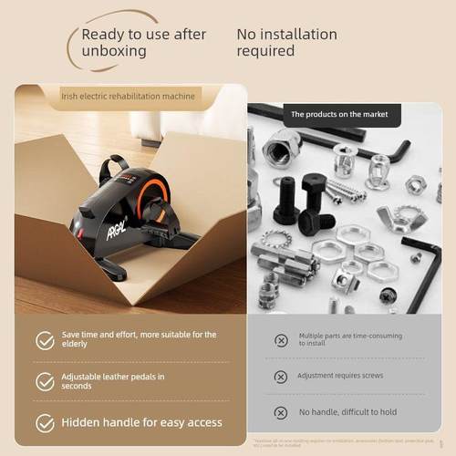 豫悦中风偏瘫老年人康覆训练器材用手和腿电动自行车机下肢踏板练