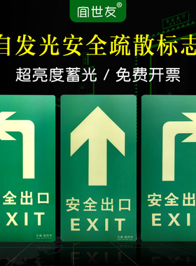 宜世友消防安全夜光疏散PVC