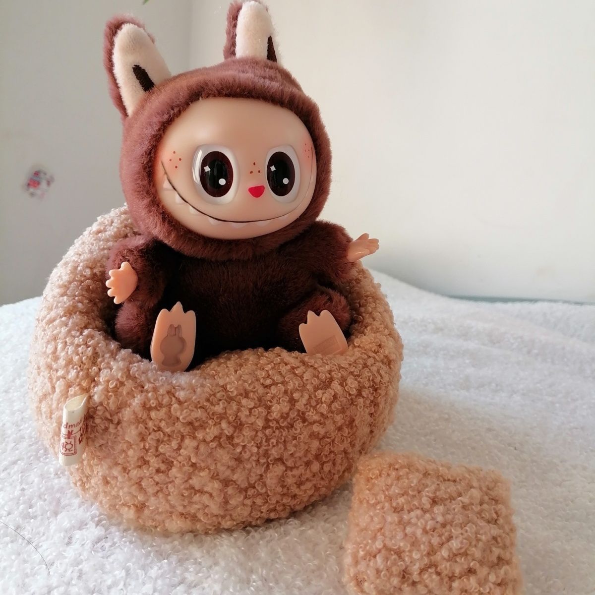 现货1  2  3代拉布布公仔泡泡玛特labubu玩偶搪胶系列毛绒挂件