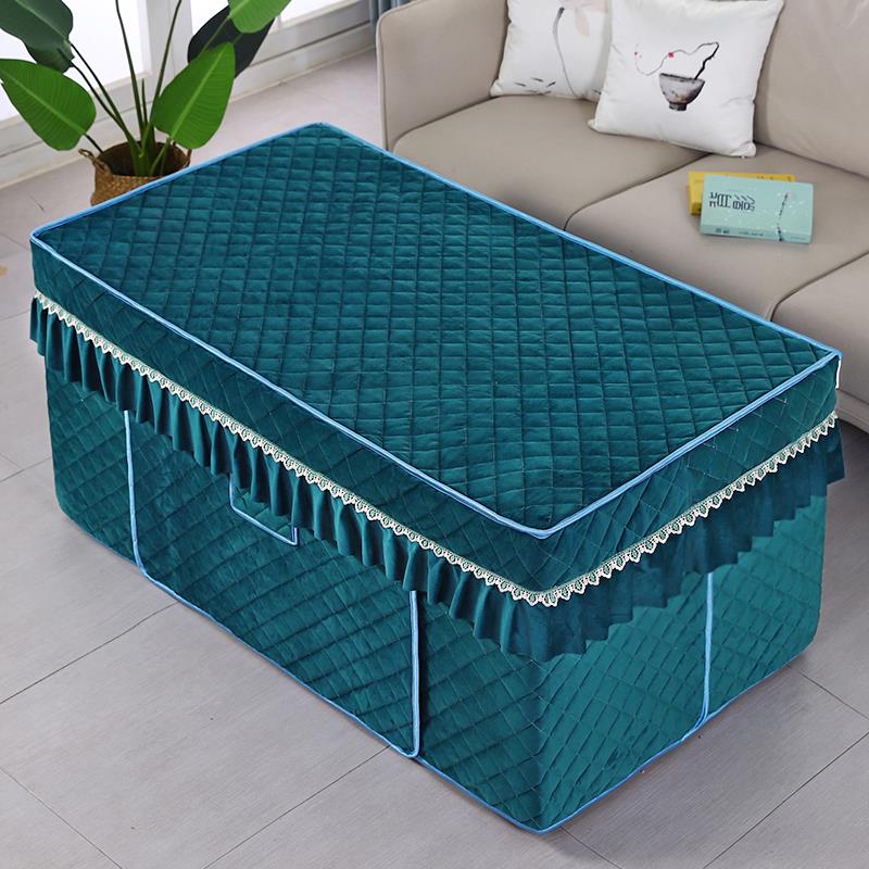 新款长方形电烤炉桌子取暖桌套电茶几套罩烤火桌布罩冬季加厚加绒