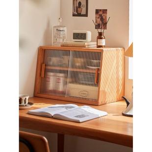 实木全樱桃木餐具柜多功能桌面收纳柜碗碟水杯咖啡杯茶具柜展示柜