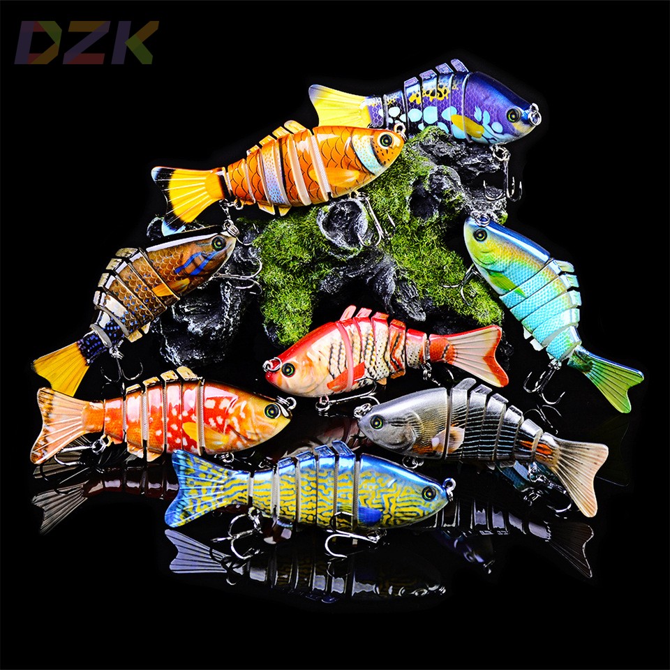 10cm多节鱼路亚鱼饵塑料硬饵15.61g路亚饵仿生饵HS033c1