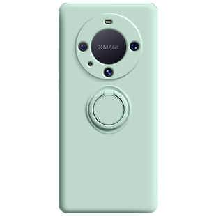 适用于华为Mate60Pro手机壳M50液态新款Mate40硅胶带支架mate30pro全包防摔mt20磁吸指环pro男女雅川青保护套
