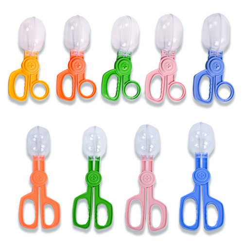 儿童户外探险捕虫工具彩色昆虫夹剪刀夹捕虫夹捉虫器精细动作便携