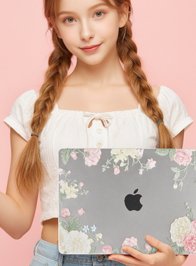 适用于苹果电脑保护壳MacBookpro14笔记本2025款保护套Air13.3外壳贴纸M1贴膜软壳硅胶13.6寸M4芯片配件2024