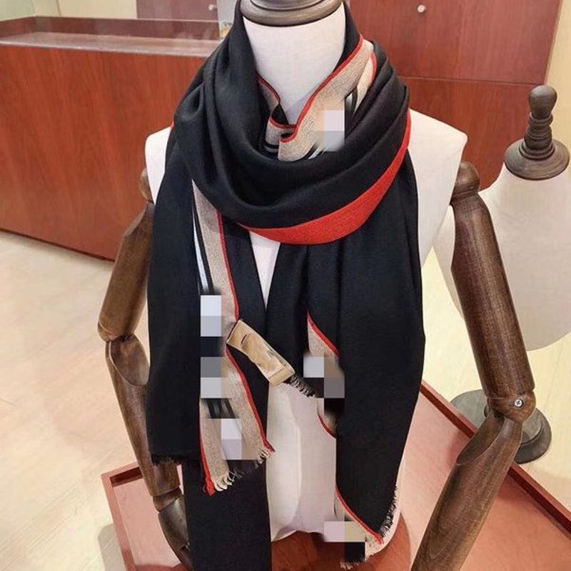 经典英伦格子时尚百搭条纹围巾