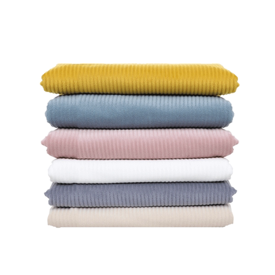 微弹有光灯芯绒布料抱枕服装毛绒