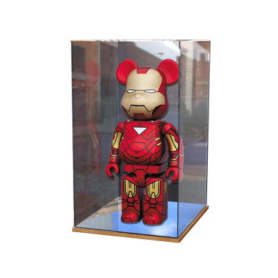 亚克力展示盒收纳积木熊