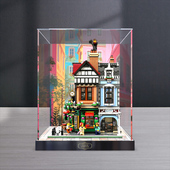 亚克力透明防尘罩适用le高10350复古英伦街角ICONS系列街景展示盒