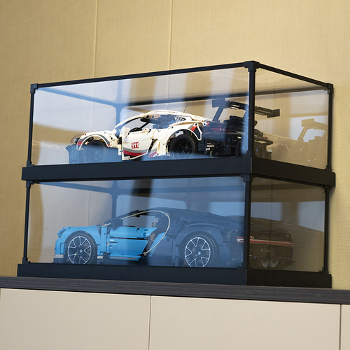 财霸展示盒高达模型防尘罩