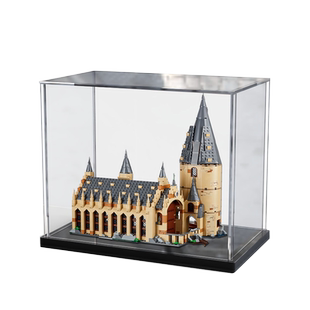 适用乐高75954霍格沃茨大厅亚克力展示盒积木透明防尘罩防尘盒