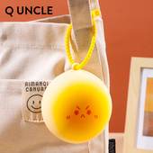 Q版 大叔餐包儿童迷你零钱包硅胶可爱耳机随身小包收纳包便携挂件