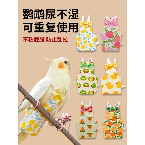 鹦鹉尿不湿牡丹纸尿裤拉屎神器小太阳尿便兜虎皮玄凤和尚小鸟屎兜