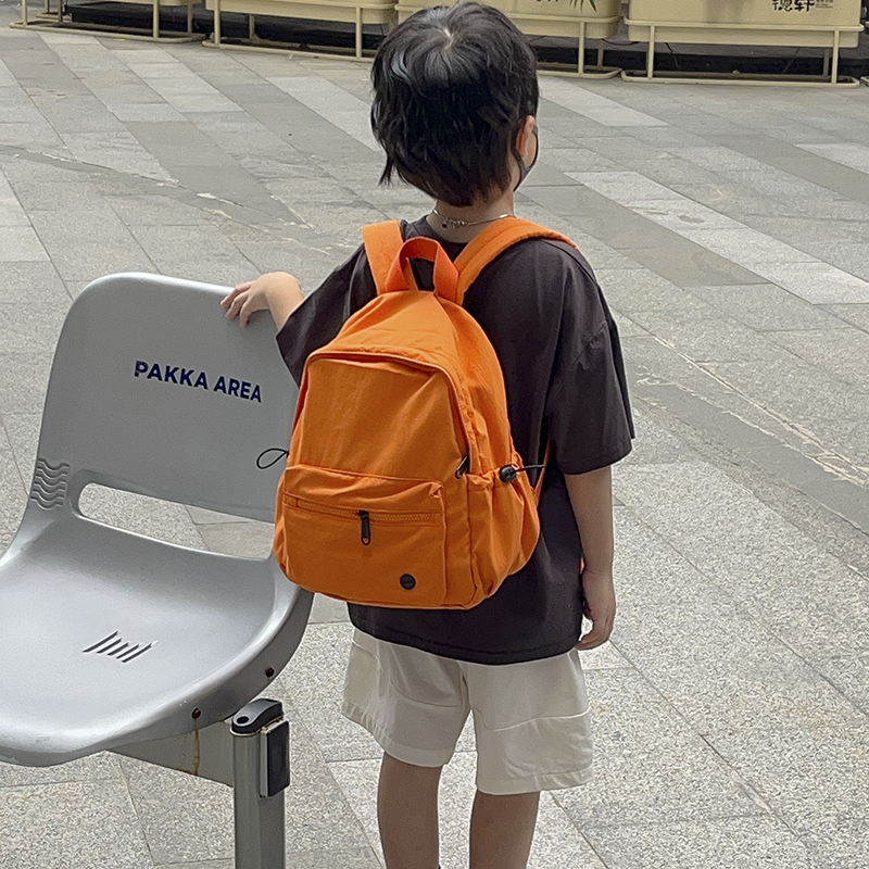 儿童双肩包2025新款韩版时尚轻便幼儿园书包男童女童外出旅游背包
