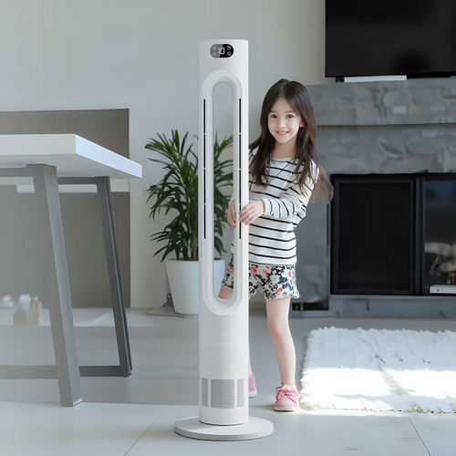 新款格库无叶风扇塔扇电风扇冷暖两用家用落地静音循环台式电风扇