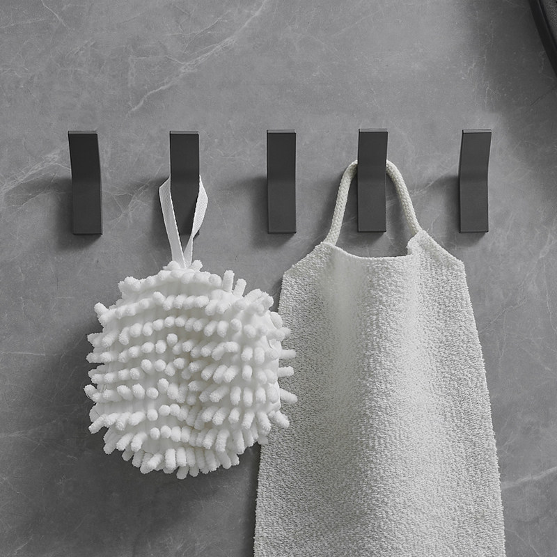 浴室挂钩免打孔浴巾毛巾粘钩