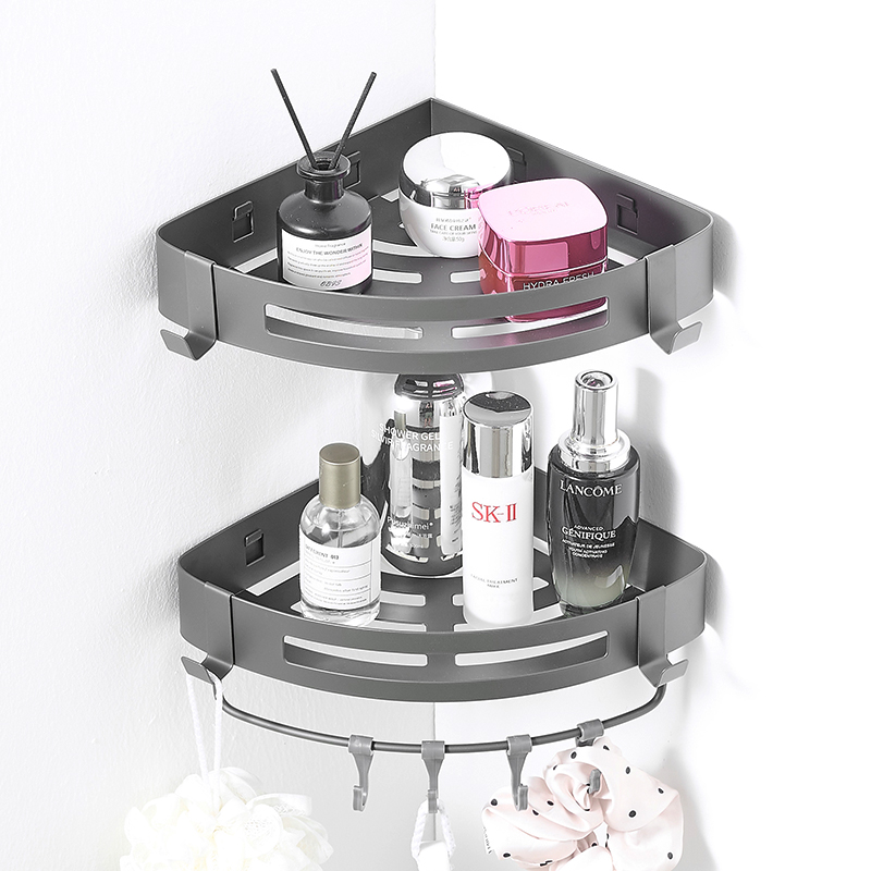 【可拆卸】浴室卫生间三角置物架