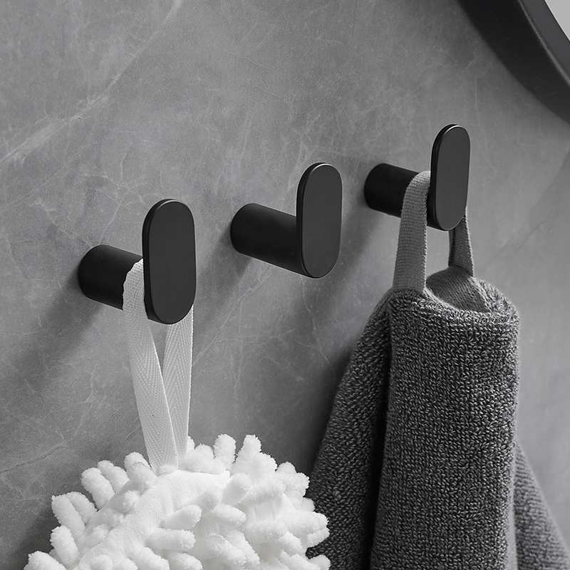 浴室毛巾不锈钢挂钩强力承重