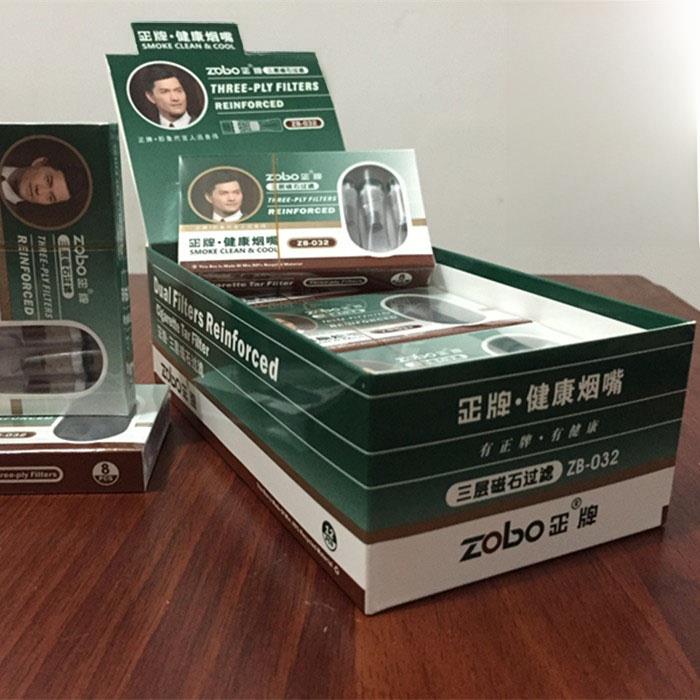 正品烟嘴Zb-032A/B一次性烟嘴Zobo一次性烟嘴三磁铁健康过滤器