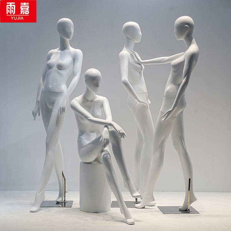 模特道具女全身个性服装店女装摄影婚纱橱窗展示假人体女式模特架
