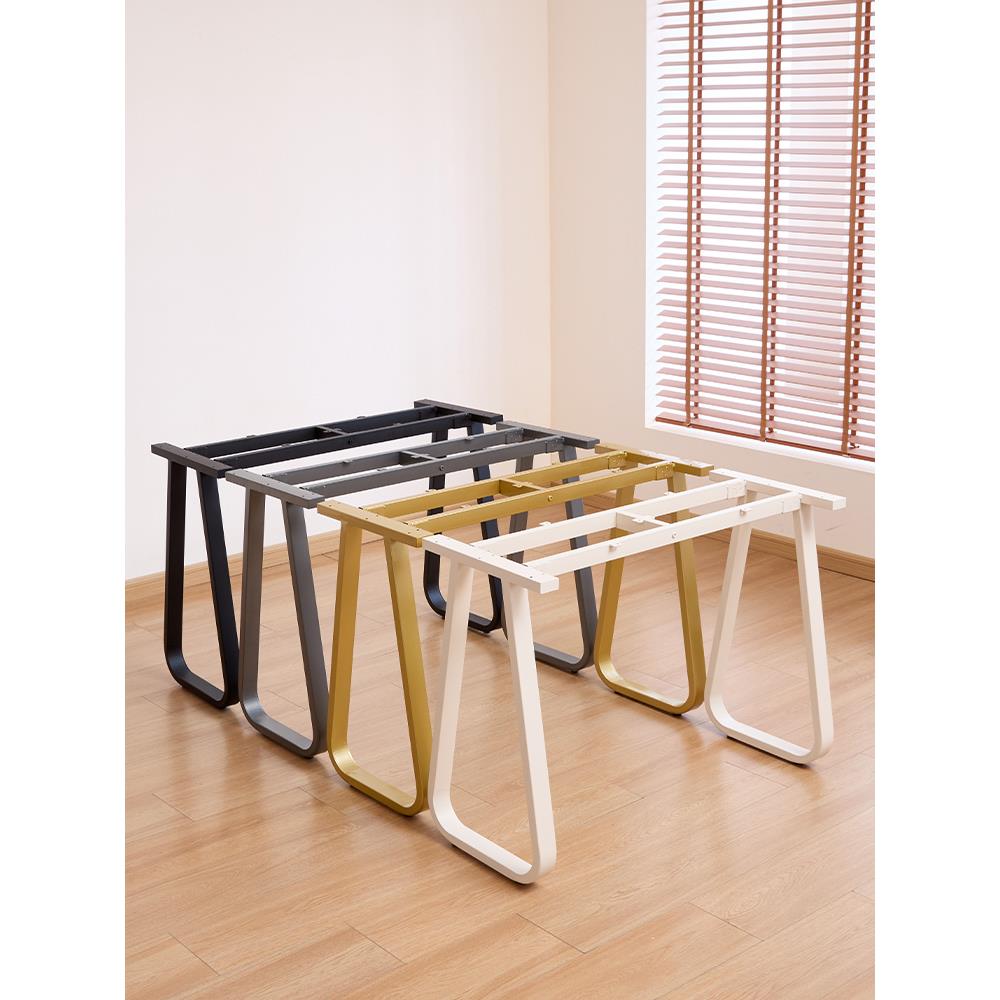 通用型桌腿支架瓷砖岩板桌腿支撑架实木大板金属桌架大理石餐桌脚