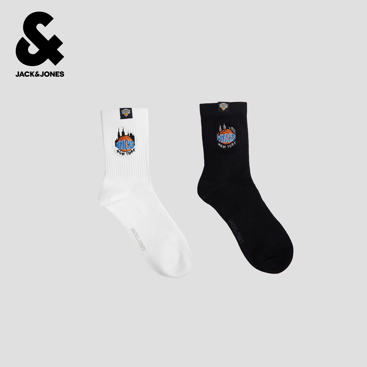 舒适棉柔，亲肤透气，纽约尼克斯队刺绣logo