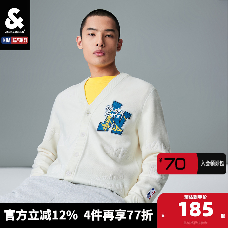 杰克琼斯NBA联名24春季针织衫