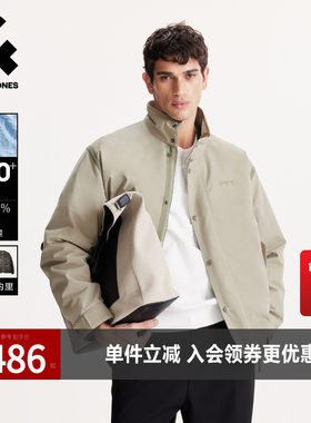 杰克琼斯男生冬季立领羽绒服2025年新款可拆卸内胆百搭外套