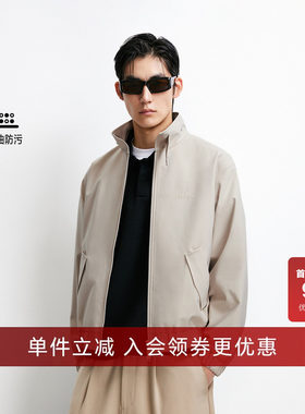 杰克琼斯棒球领春秋夹克外套