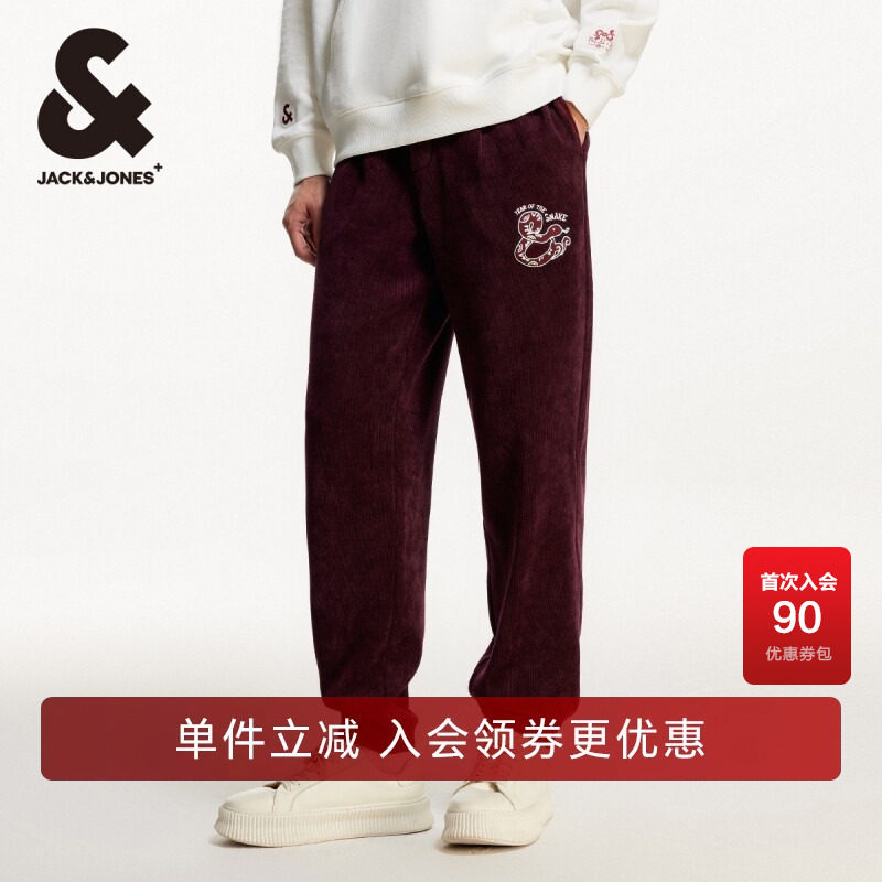 杰克琼斯长裤CNY联名休闲裤图片