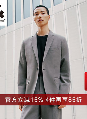 杰克琼斯秋季商务休闲西装外套