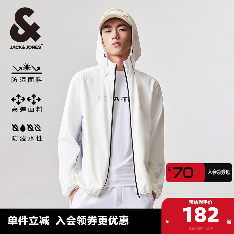 杰克琼斯宽松防晒衣夹克