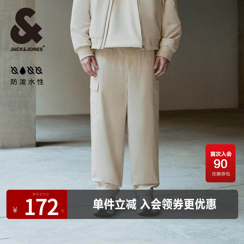 杰克琼斯宽松工装休闲裤男装