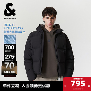 杰克琼斯高蓬短款 防泼水蓄热内里 羽绒服外套男装 云朵泡芙