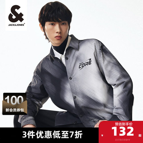 春季衬衫杰克琼斯男士
