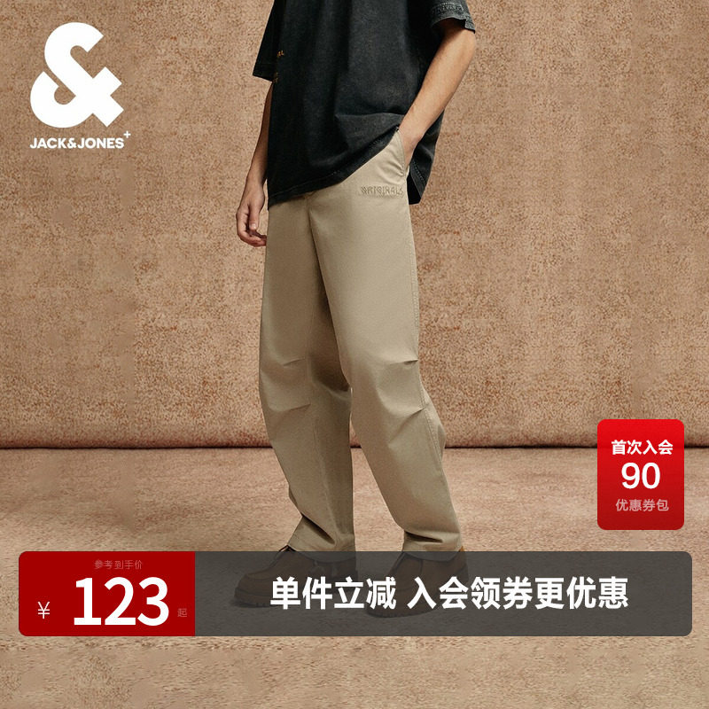 工装风长裤休闲裤杰克琼斯