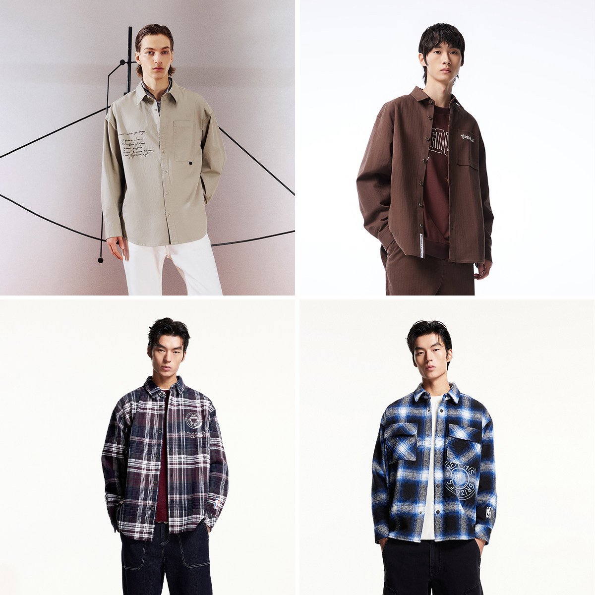 【衬衫清仓】杰克琼斯男装奥特莱斯春夏商务休闲长袖短袖衬衣