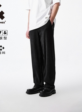 杰克琼斯outlets春季款男士牛仔裤子弹力潮流黑色牛仔长裤男装