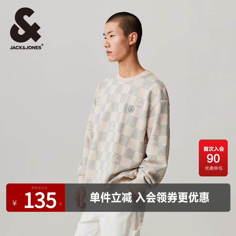 秋季杰克琼斯圆领卫衣