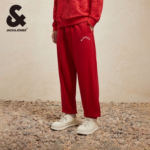杰克琼斯长裤CNY联名卫裤束脚