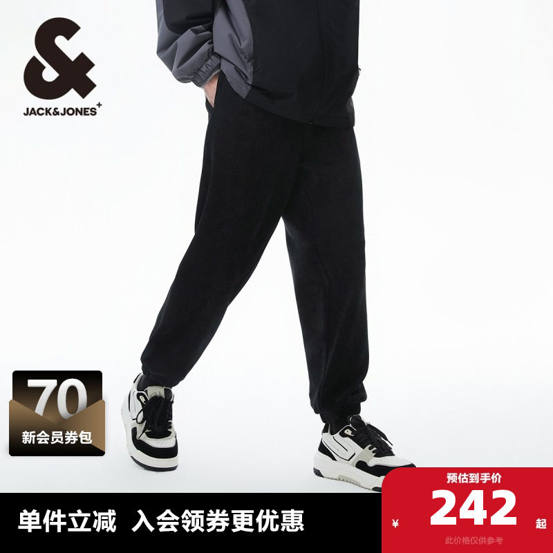 杰克琼斯outlets春季抽绳松紧腰头宽松束脚裤休闲裤卫裤子男装,男装,休闲裤,淘宝优惠券,粉丝福利购,淘宝优惠卷