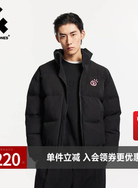 杰克琼斯立体印花棉服