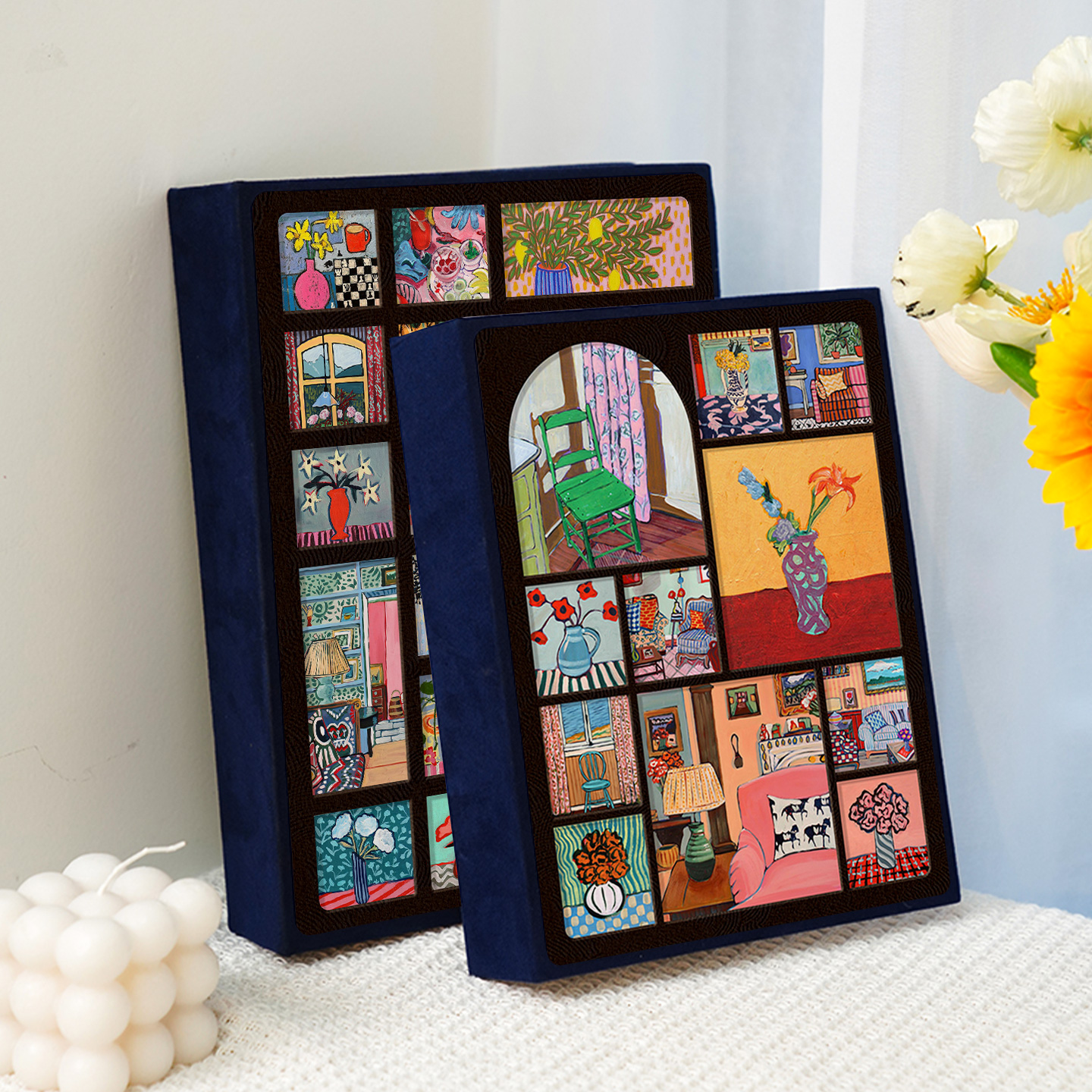 简约复古拼贴画风相册大相册