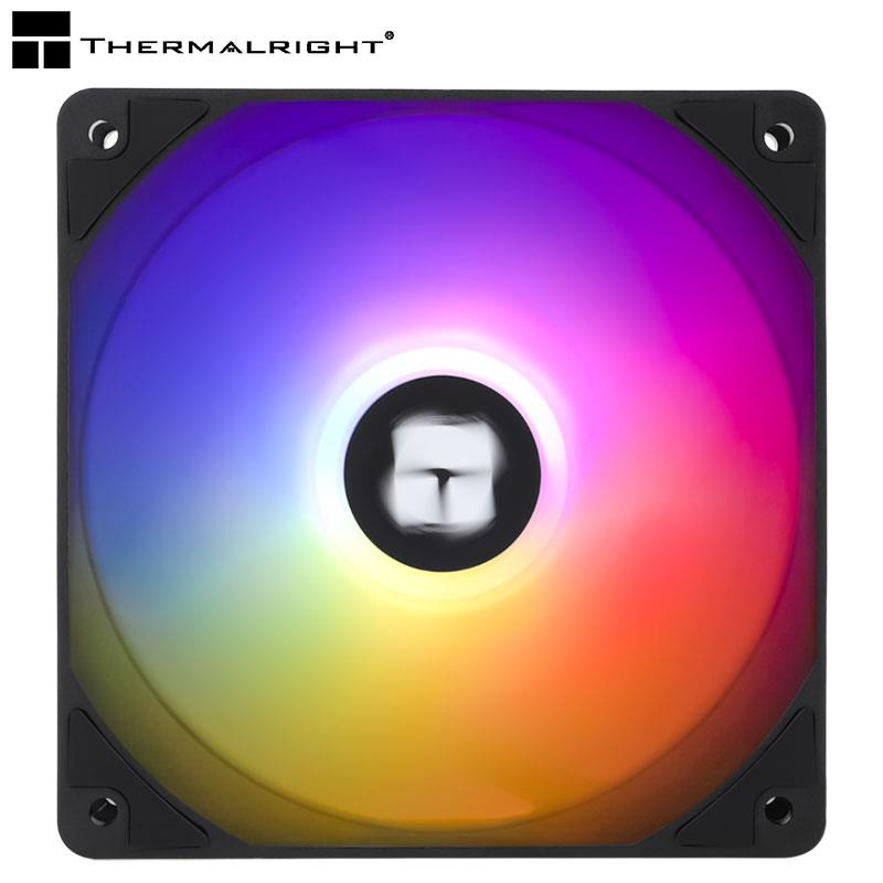 利民风扇C12C机箱散热12CM静音PWM台式电脑ARGB神光同步反叶120mm